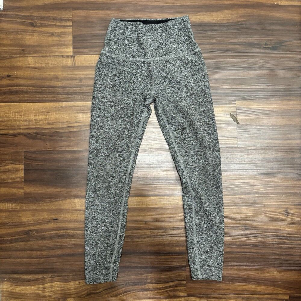 Beyond Yoga Sz Small Grey Spacedye Caught In The Midi High Waisted Leggings